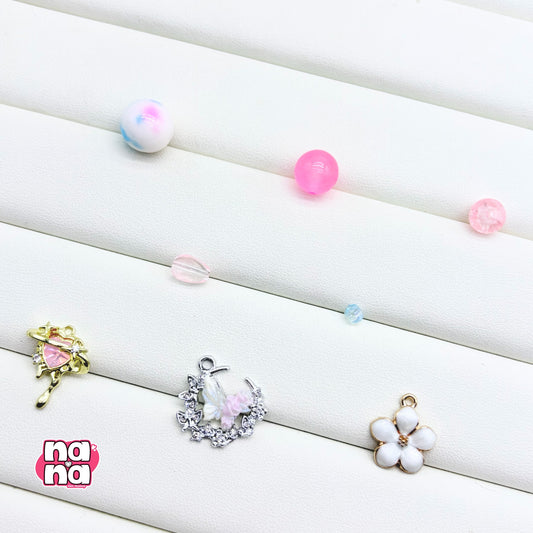 【Y1051】ファンタジー 高品質クォーツ&ガラス(10*10)