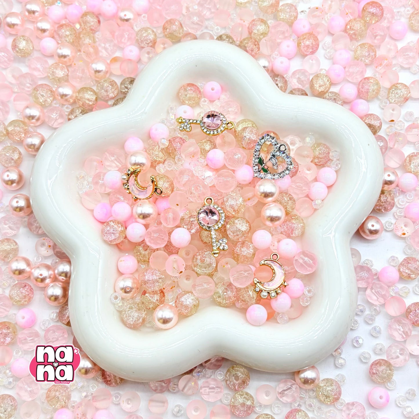 【Y1063】一ひらの思い 高品質ガラス(10*10)