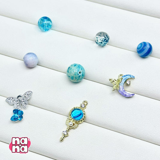 【Y1066】レインダンス 高品質クォーツ&ガラス(10*10)