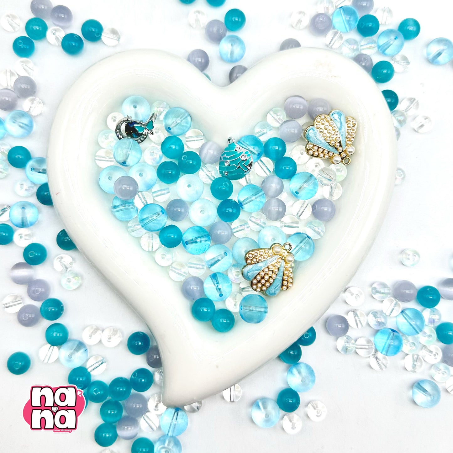 【A1260】春光集めたら 花咲かせて 高品質キャッツアイXガラス(8+10+12)