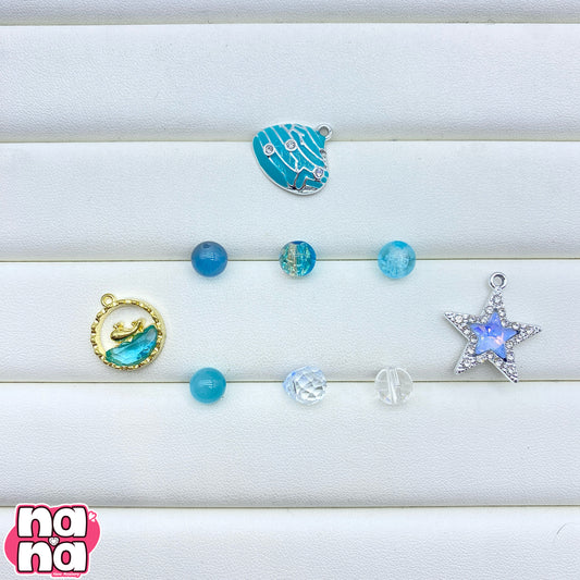 【A1265】Sakura ドロップス 高品質キャッツアイXガラス(8*8)