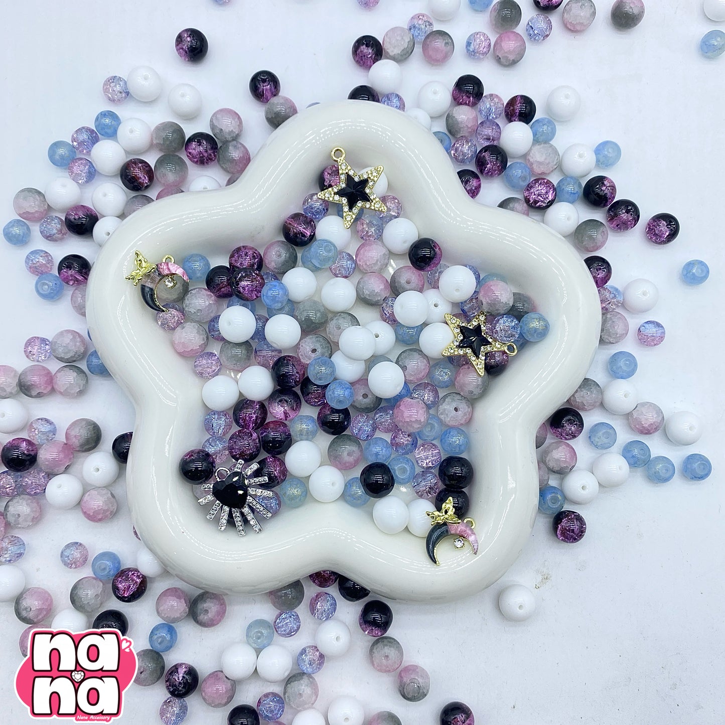 【A1299】爽やかな朝 高品質ガラス(8+10)