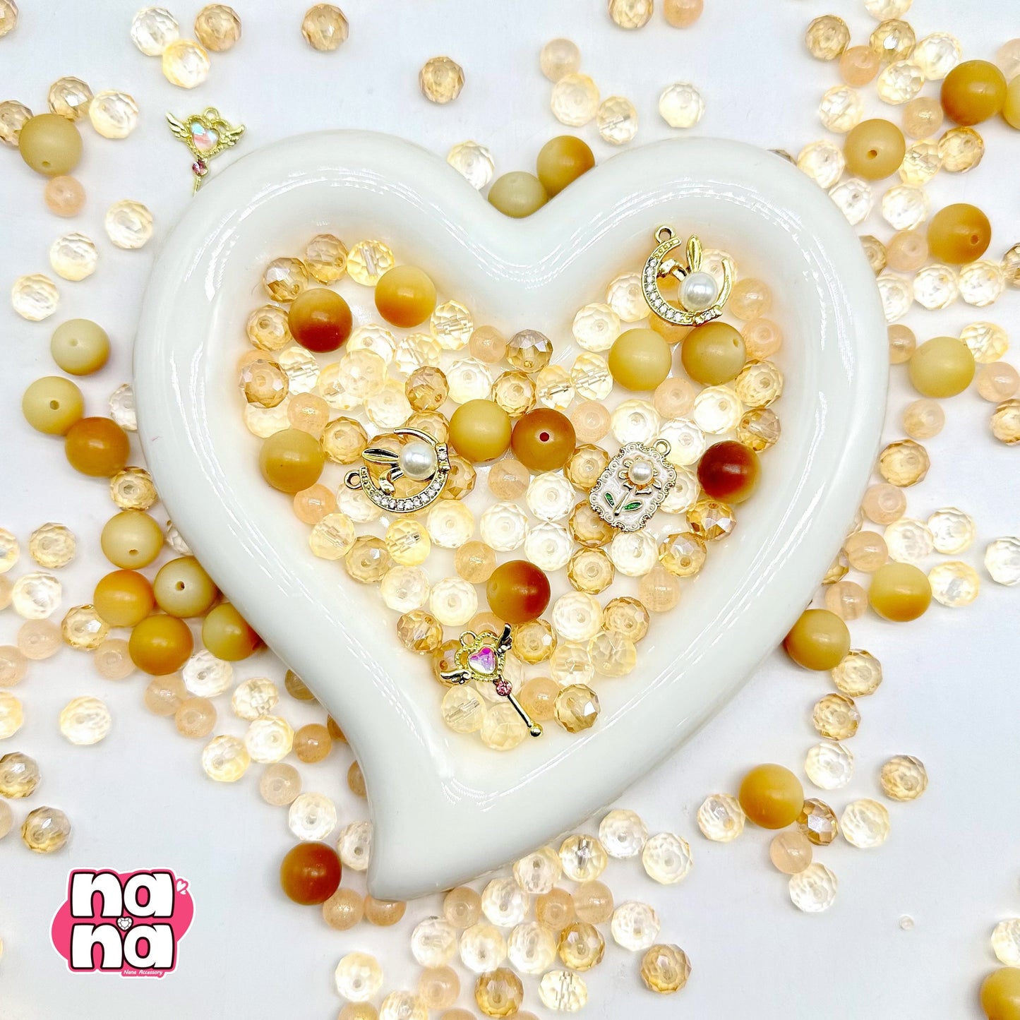 【Y1172】秋の空 高品質菩提&ガラス(10*10)