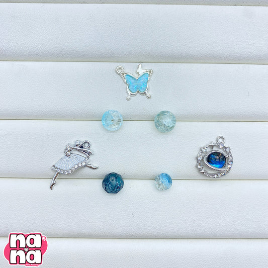 【Y1173】ゆきの花 高品質ガラス(10*10)