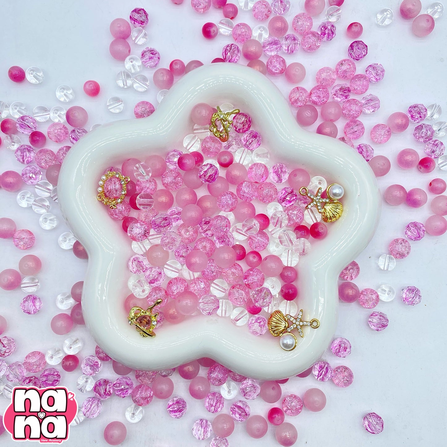 【Y1177】ゆめのそと 高品質キャッツアイ&ガラス(10*10)