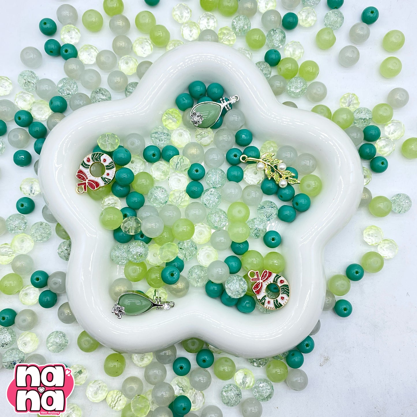 【A1364】淡い 甘い 曖昧 高品質ガラス(8+10)