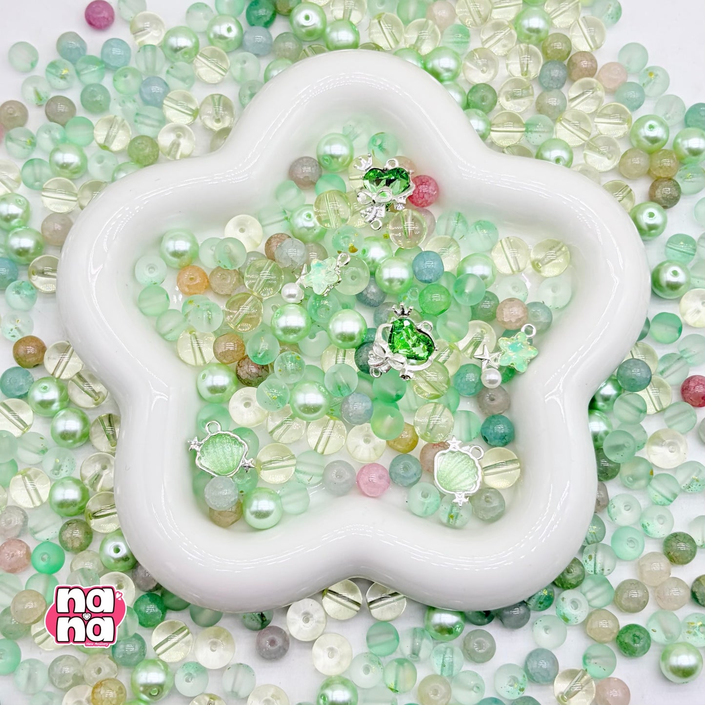 【A1453】大好きを歌える 高品質ガラスXパール(8+10)