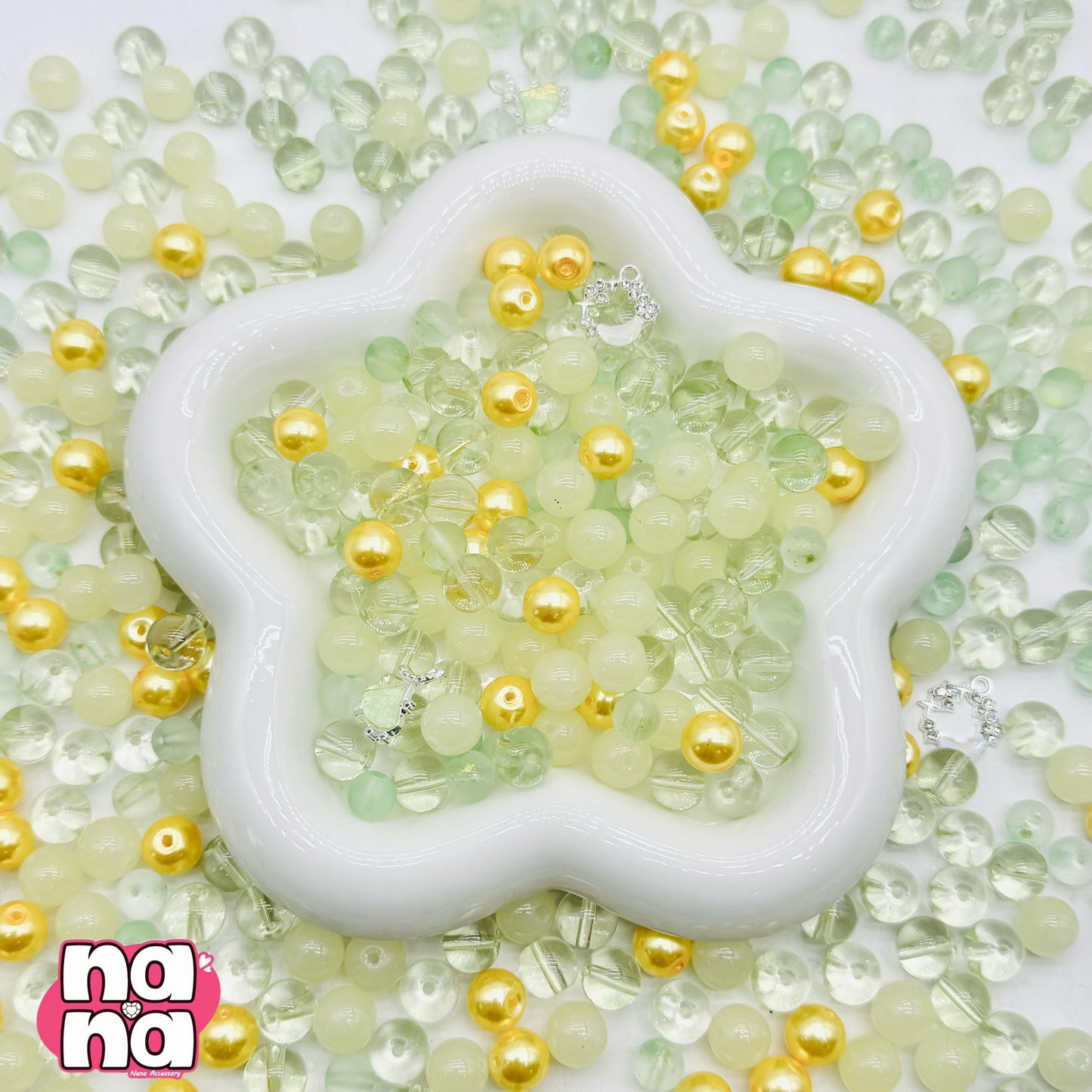 【A1506】一番の宝もの 高品質ガラスXパール(8+10)