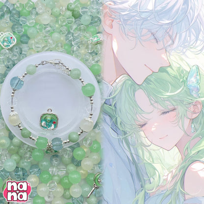 【A1022】夏輝   高品質天然石Xガラス（8+10）