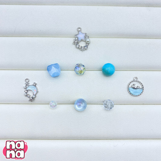 【Y955】湖の妖精 高品質クォーツ&樹脂&ガラス（10*10）