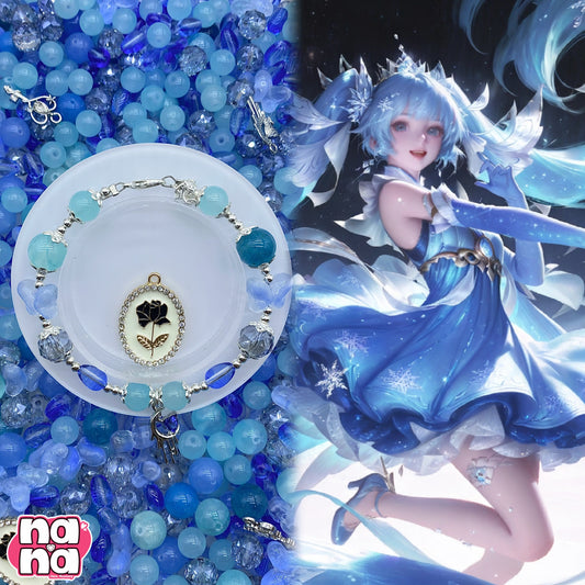 【A1085】愛、テキサス    高品質天然石XクリスタルXガラス（8+10）