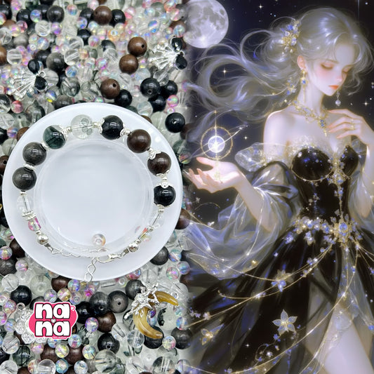 【A1090】  君だけは守りたい    高品質天然石Xガラス（6+8+10）