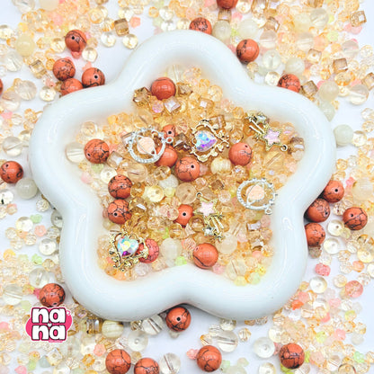 【Y1026】コスモス  高品質クォーツ&ガラス（10*10）