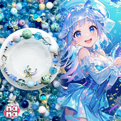 【Y1066】レインダンス  高品質クォーツ&ガラス（10*10）