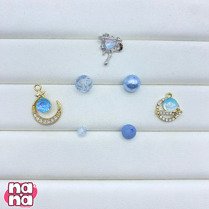 【A1192】夏輝    高品質ガラスXパール（8+10）