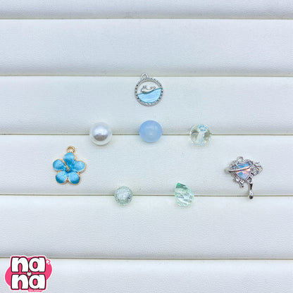 【A1197】優しい心を持ちたい    高品質ガラスXパール（8+10）