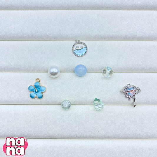 【A1197】優しい心を持ちたい    高品質ガラスXパール（8+10）