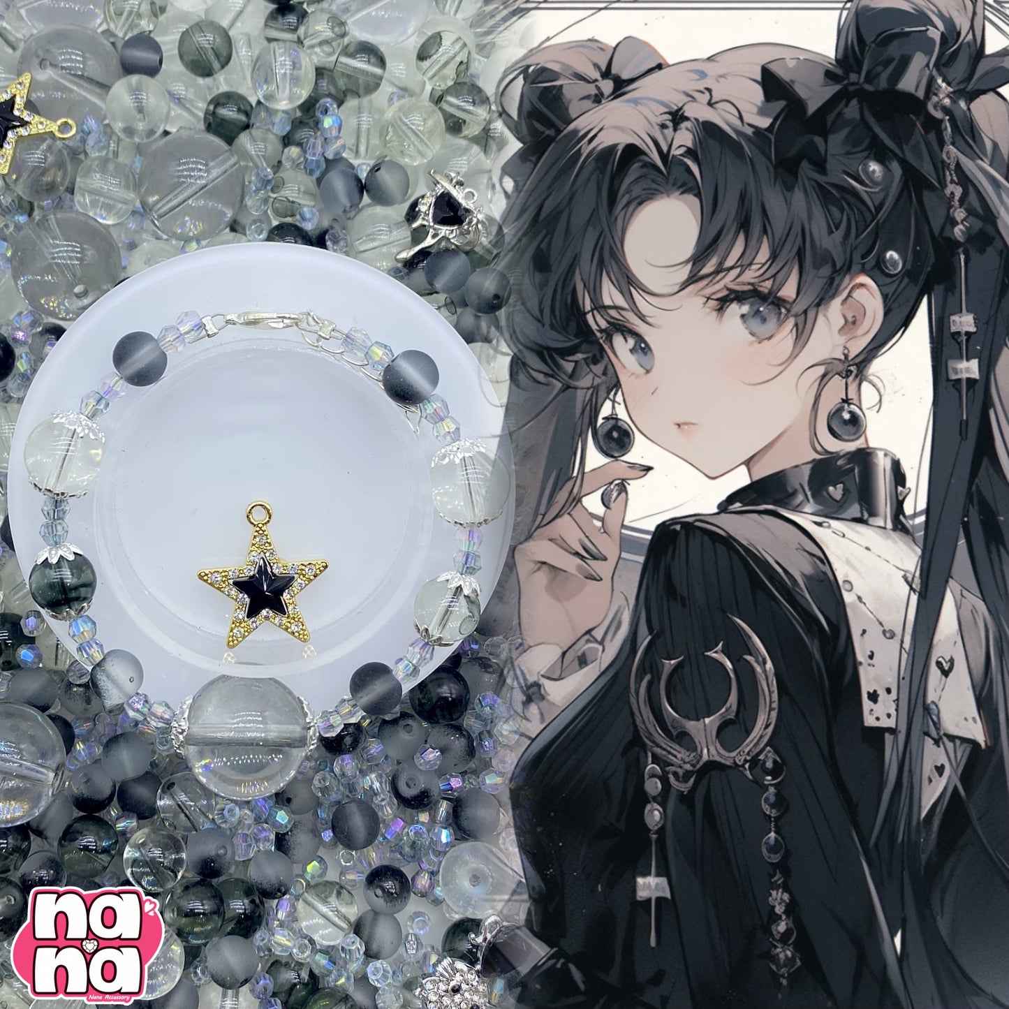 【A1198】目の前に見えた星    高品質ガラス（8+10+12+20）