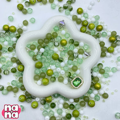 【A1207】祝福    高品質天然石Xガラス（8+10+12）