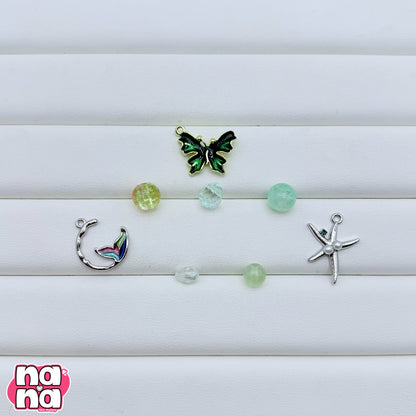 【A1237】春、恋、花以外の    高品質ガラス（8+10）