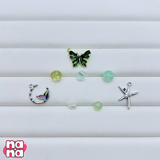 【A1237】春、恋、花以外の    高品質ガラス（8+10）