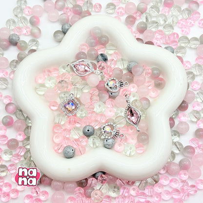 【Y1140】ゆめのふるさと  高品質キャッツアイ&ガラス（10*10）