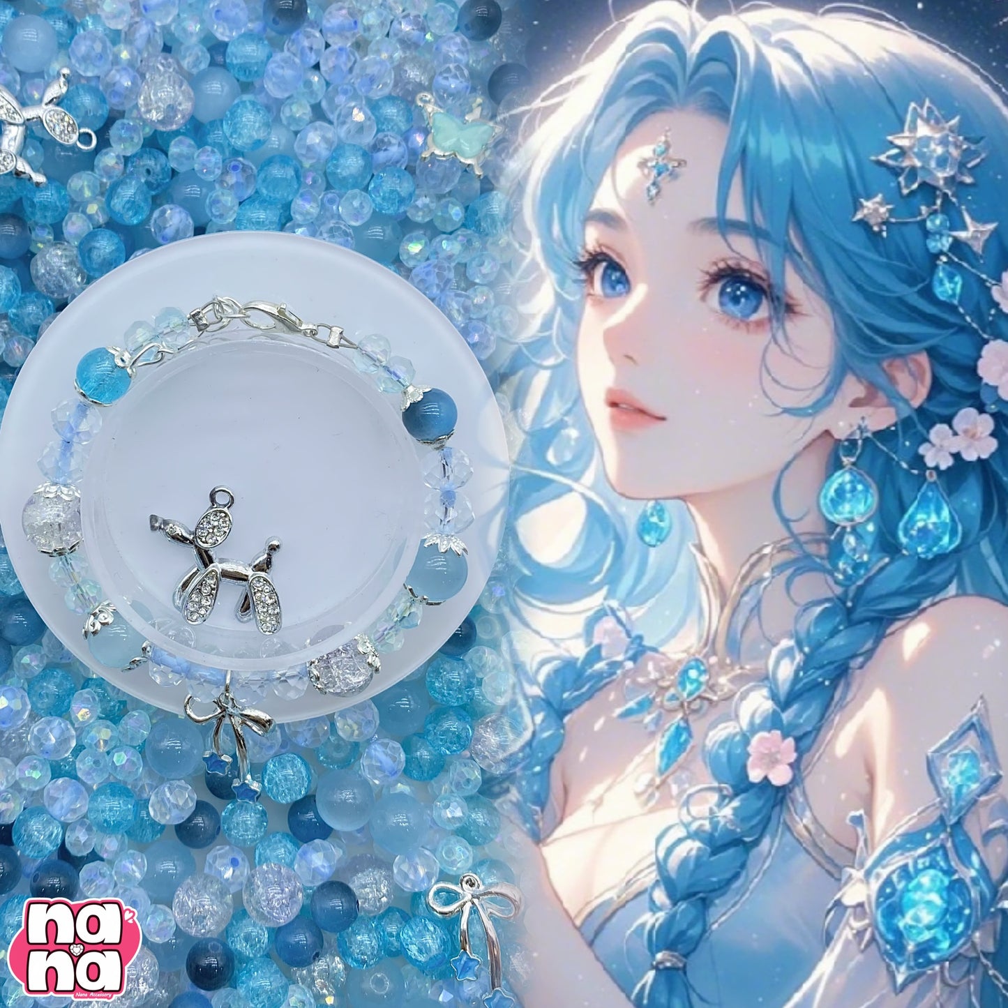 【A1280】ふたした瞬間に    高品質キャッツアイXガラス（8+10）