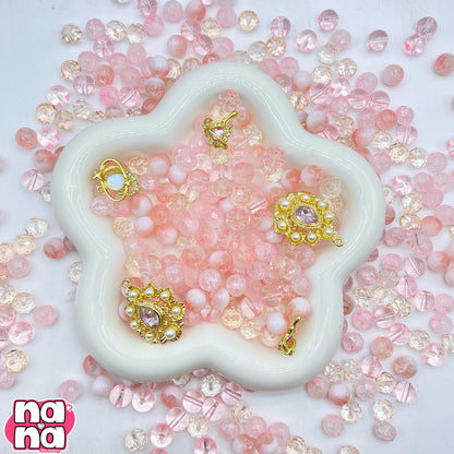 【A1287】紫クーキー    高品質ガラス（10*10）