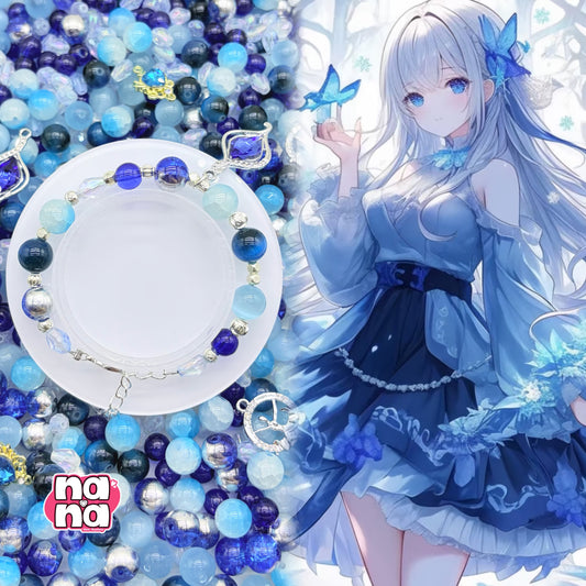 【A1295】明日は明日で エトセトラ    高品質キャッツアイXガラス（8+10)