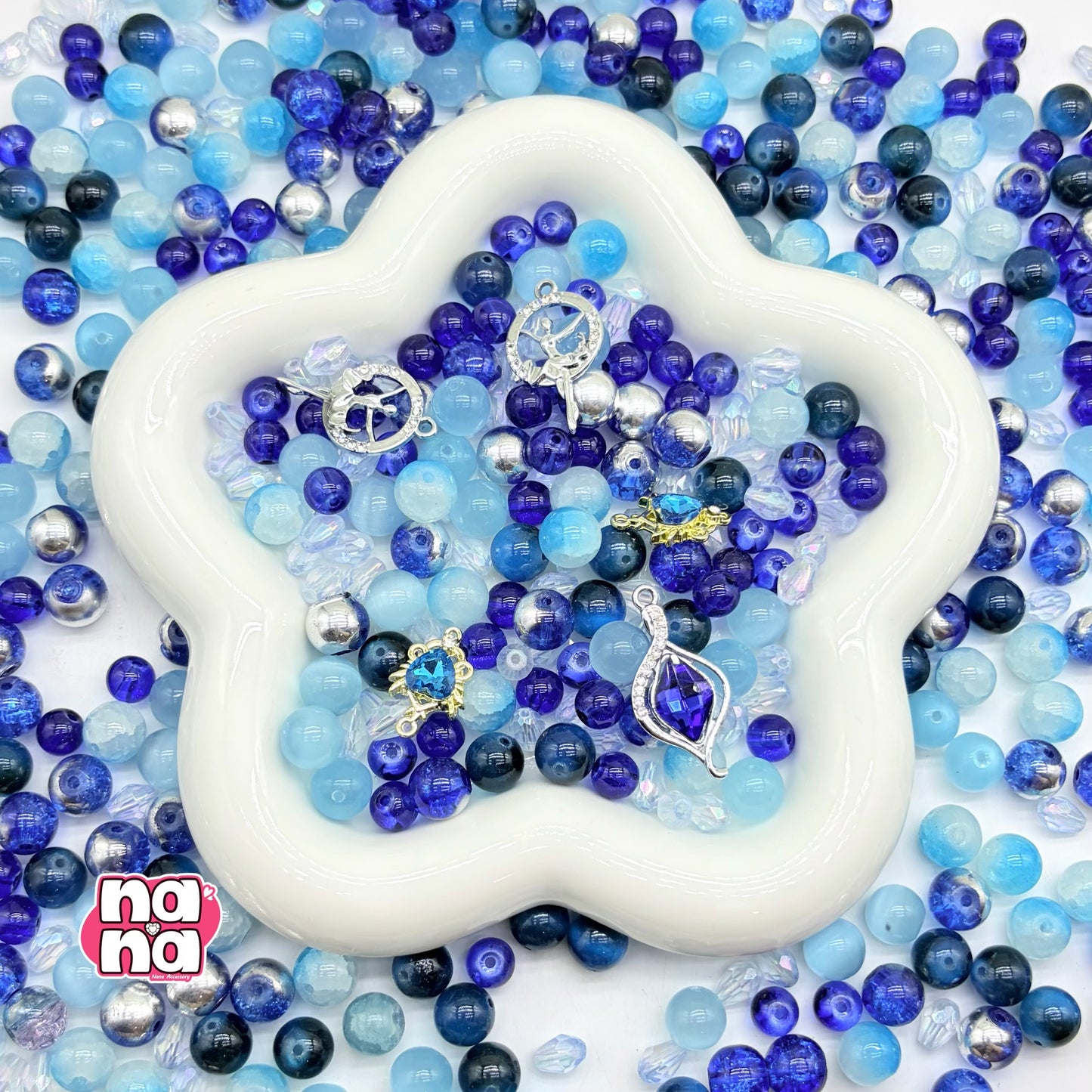 【A1295】明日は明日で エトセトラ    高品質キャッツアイXガラス（8+10)