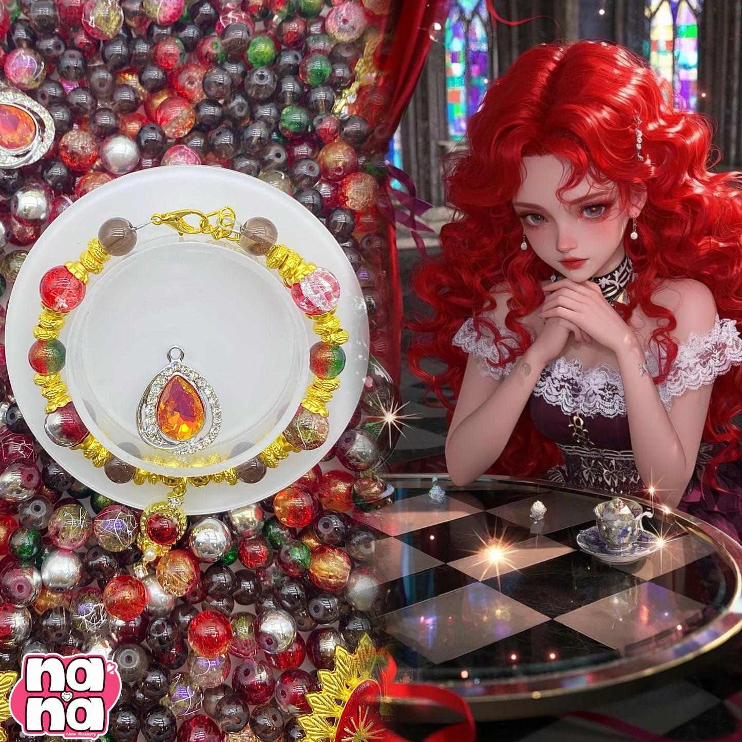 【A1298】幸せを数えて見る    高品質ガラス（8+10）