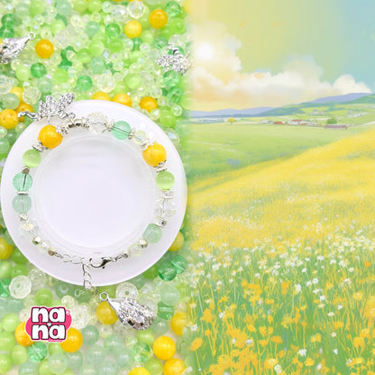 【Y1161】ゆめのふるさと  高品質キャッツアイ&ガラス（10*10）