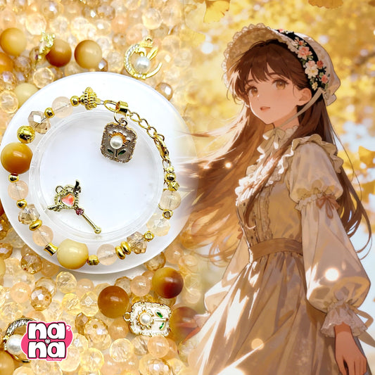 【Y1172】秋の空  高品質菩提&ガラス（10*10）