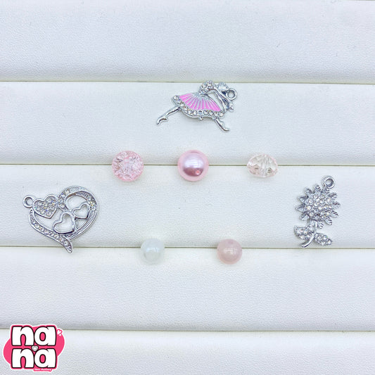 【Y1178】さくさらひらひら  高品質ガラス（10*10）