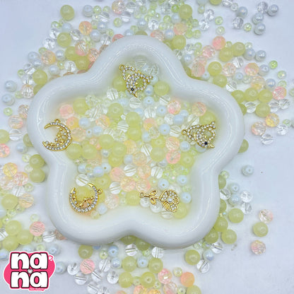 【Y1183】ヒナギク  高品質ガラス（10*10）