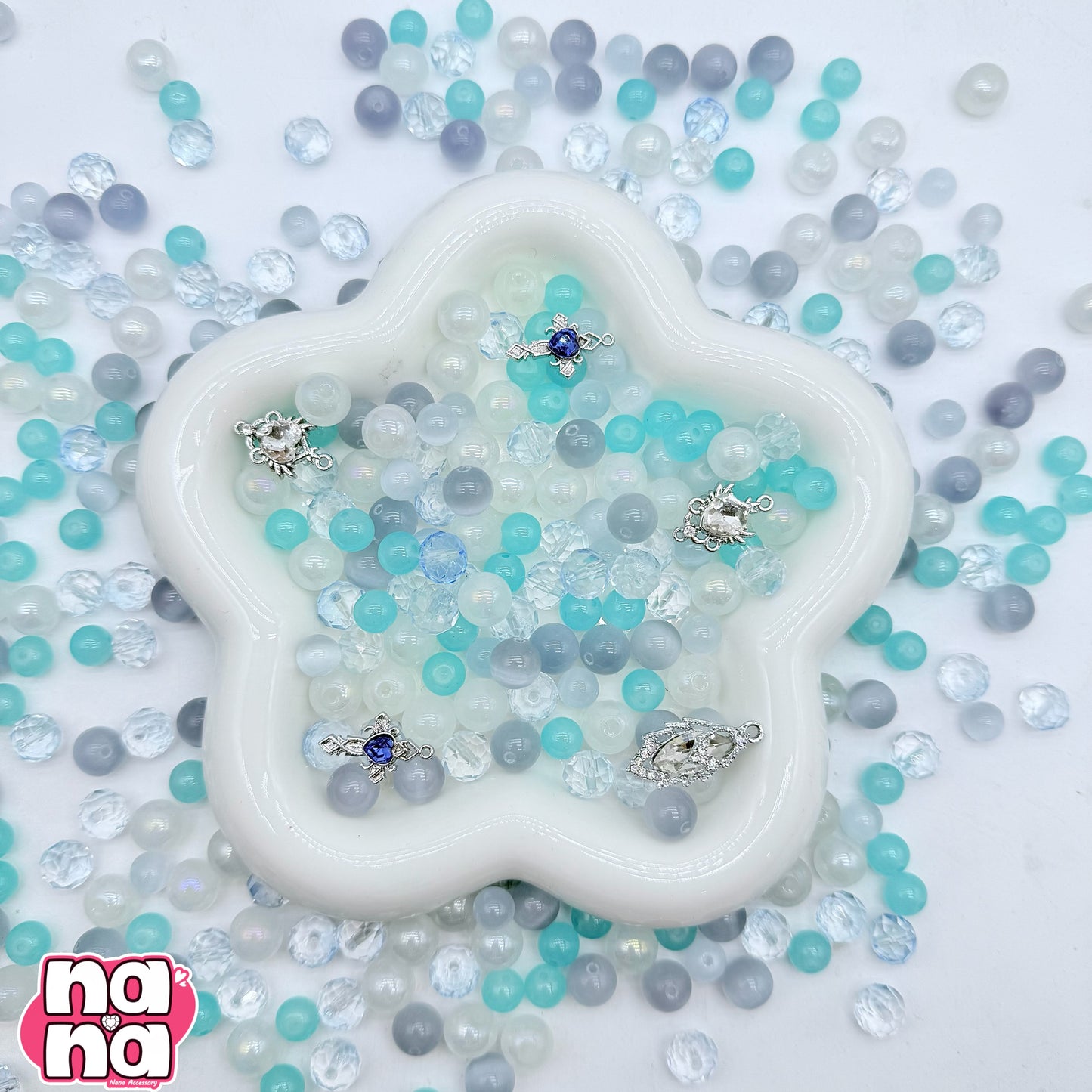 【A1306】急ぎ足の明日へと    高品質キャッツアイXガラス（8+10)