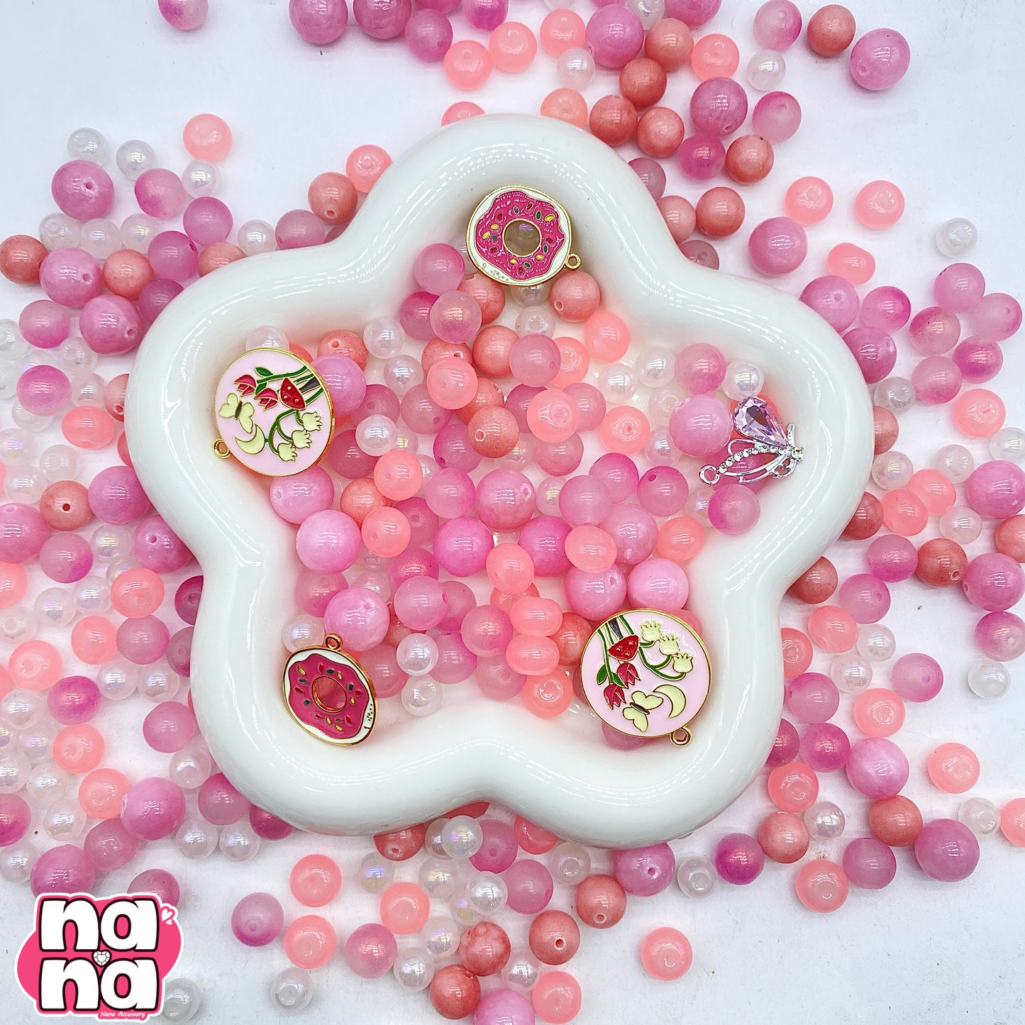 【A1360】青春にサヨナラを    高品質天然石Xガラス（8+10+12）