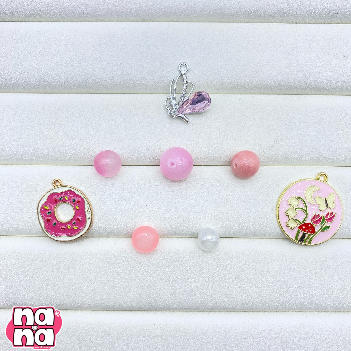 【A1360】青春にサヨナラを    高品質天然石Xガラス（8+10+12）