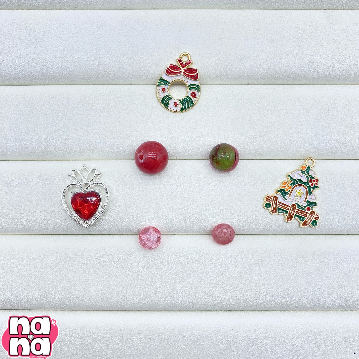 【A1361】朝が来るまで    高品質天然石Xガラス（8+10+12）