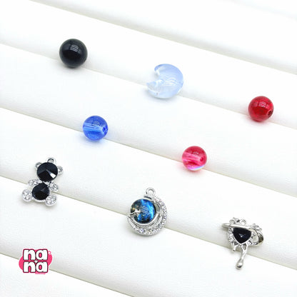 【A1428】僕が 変わらない心で    高品質天然石Xガラス（10+12）