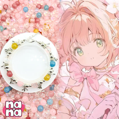 【A1436】春花   高品質ガラス（8*8）