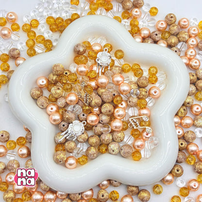 【A1441】ハレハレヤ    高品質ガラスXパール（8+10）