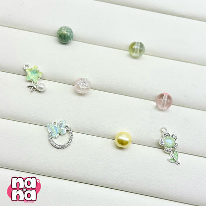 【A1451】恋をしたの貴方    高品質ガラスXパール（10*10）