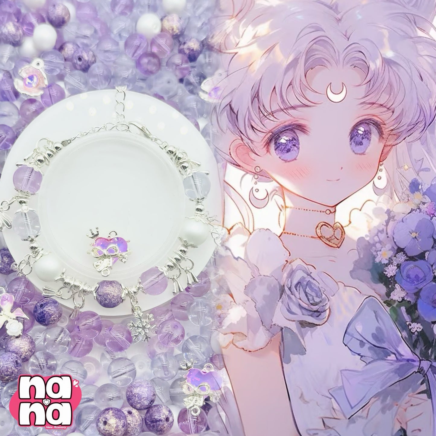 【A1456】キリがないほど笑い    高品質ガラスXパール（10*10）