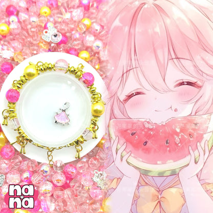 【A1487】デザート    高品質ガラスXパール（8+10）