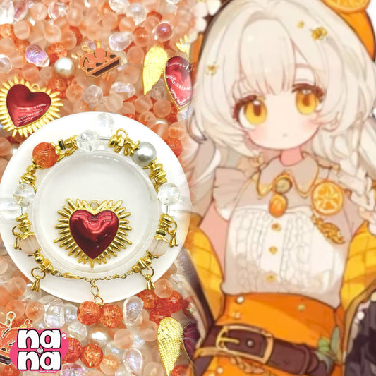 【A1488】明日は明日で エトセトラ    高品質ガラスXパール（8+10）