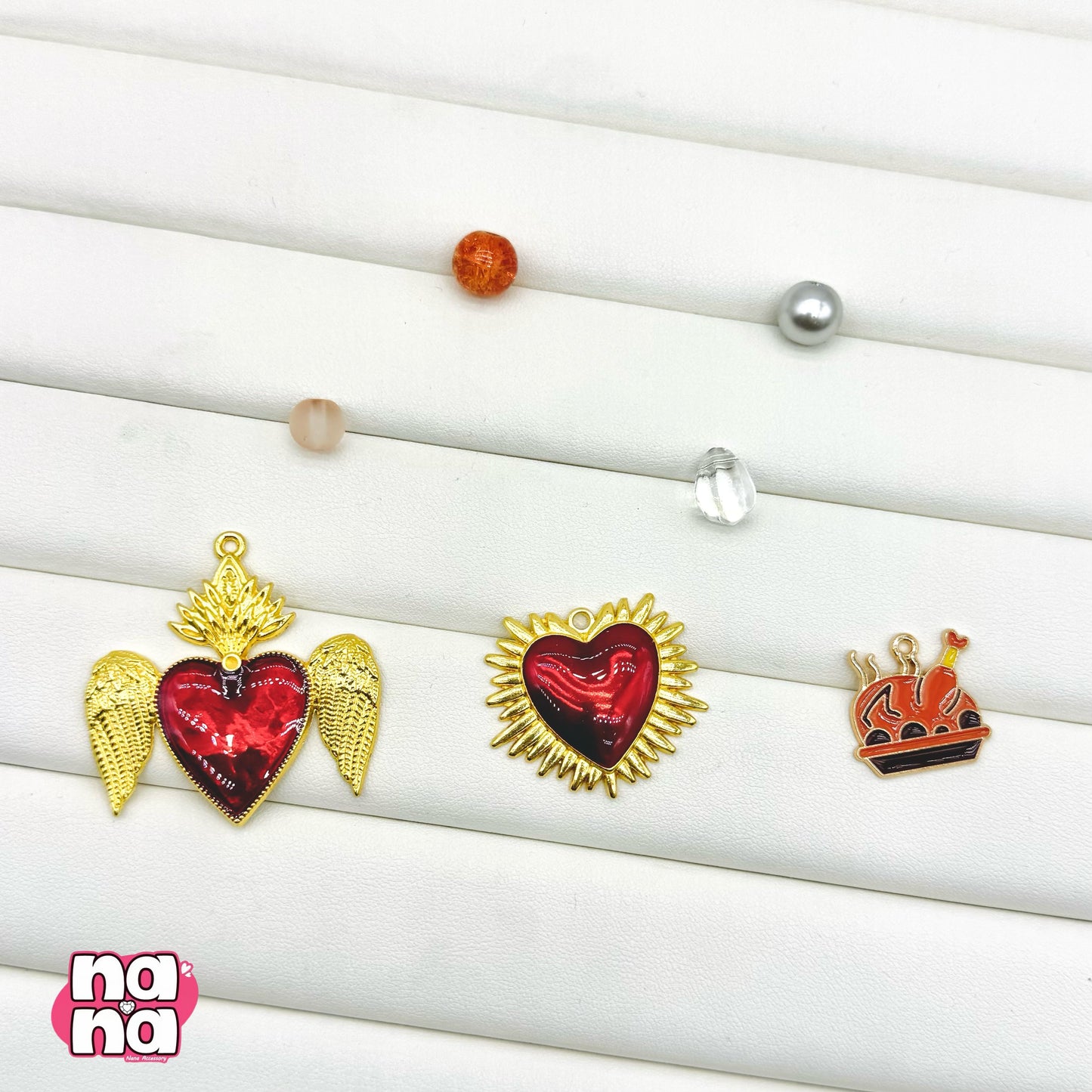 【A1488】明日は明日で エトセトラ    高品質ガラスXパール（8+10）